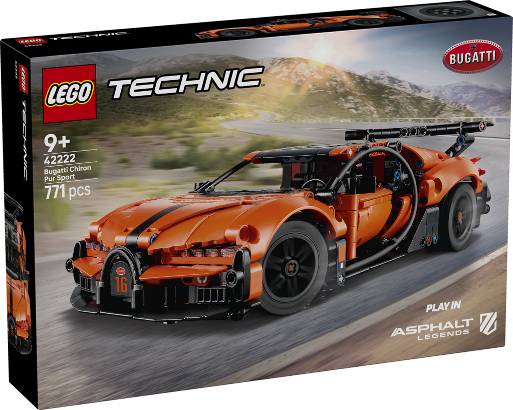 Technic Bugatti Chiron Pur Sport Hypercar | 42222