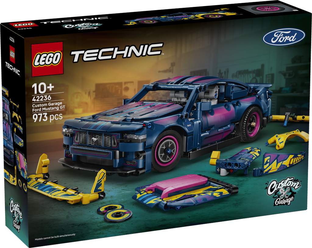 Technic Custom Garage Ford Mustang GT Car | 42236