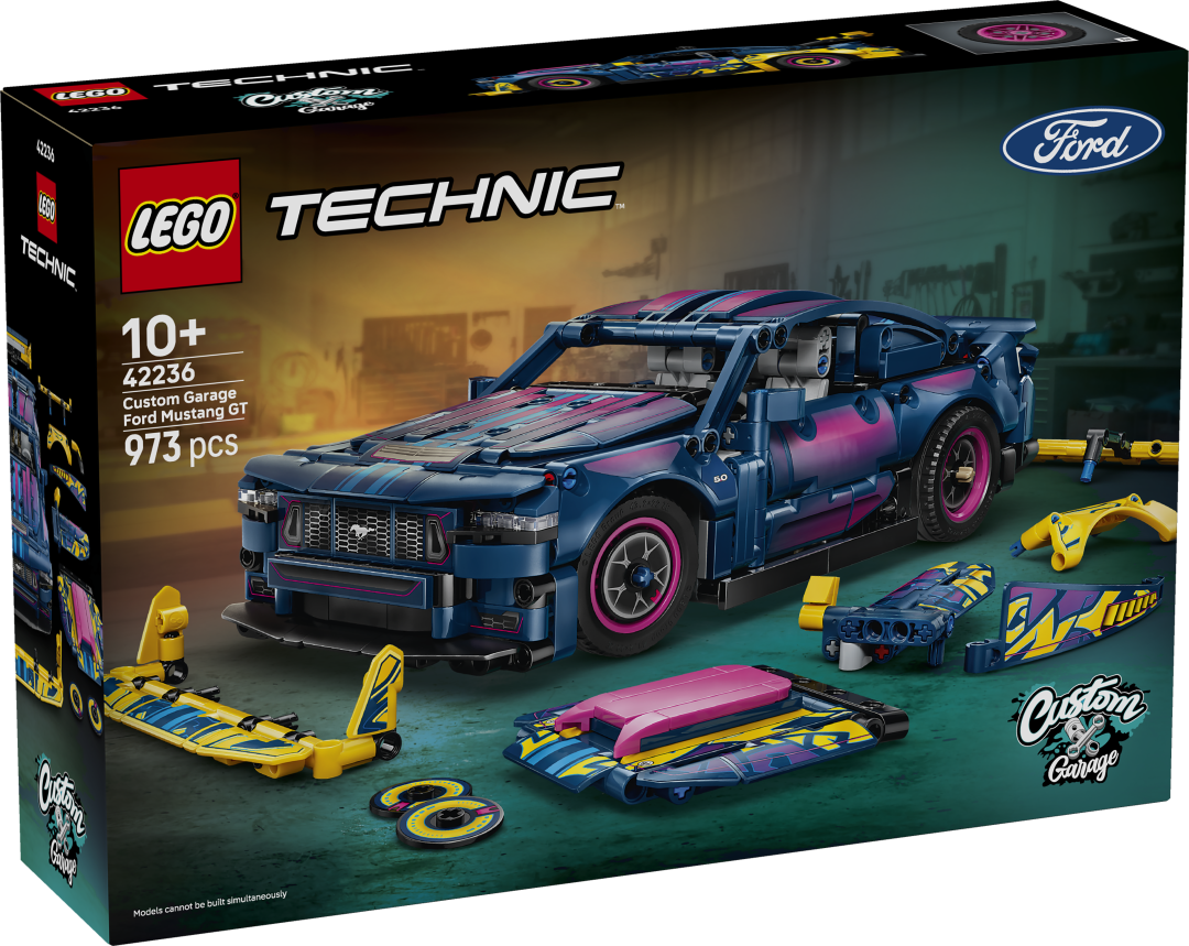 Technic Custom Garage Ford Mustang GT Car | 42236