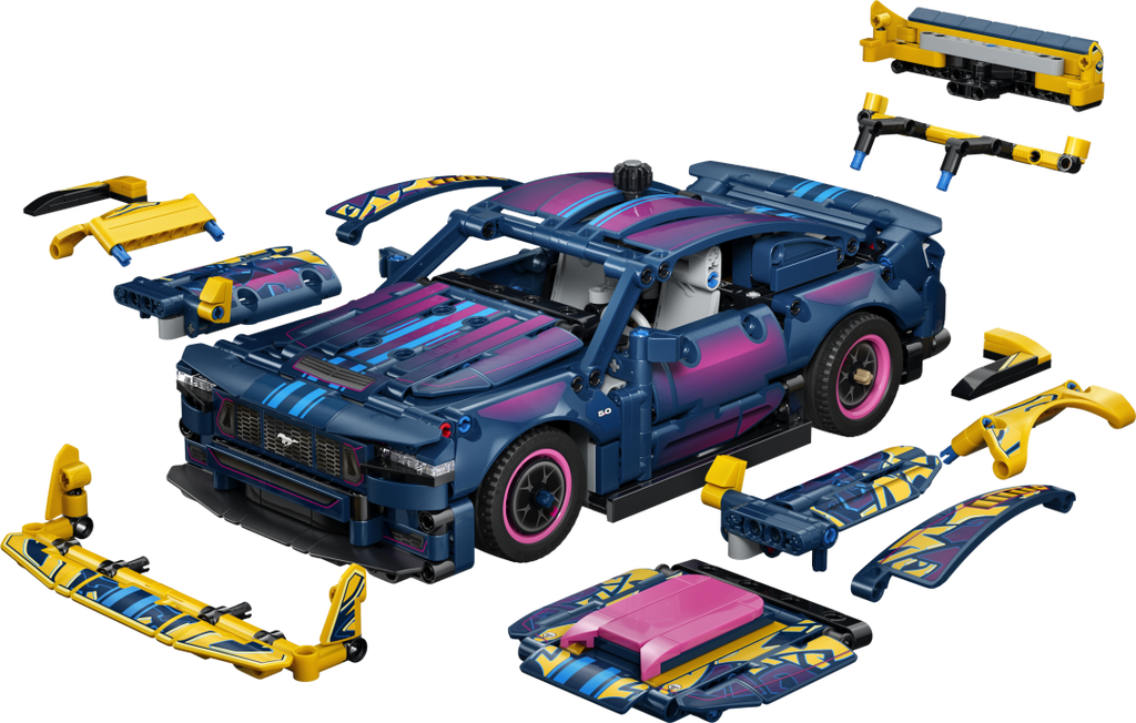 Technic Custom Garage Ford Mustang GT Car | 42236