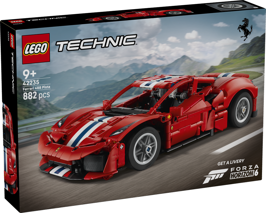 Technic Ferrari 488 PISTA Car | 42235