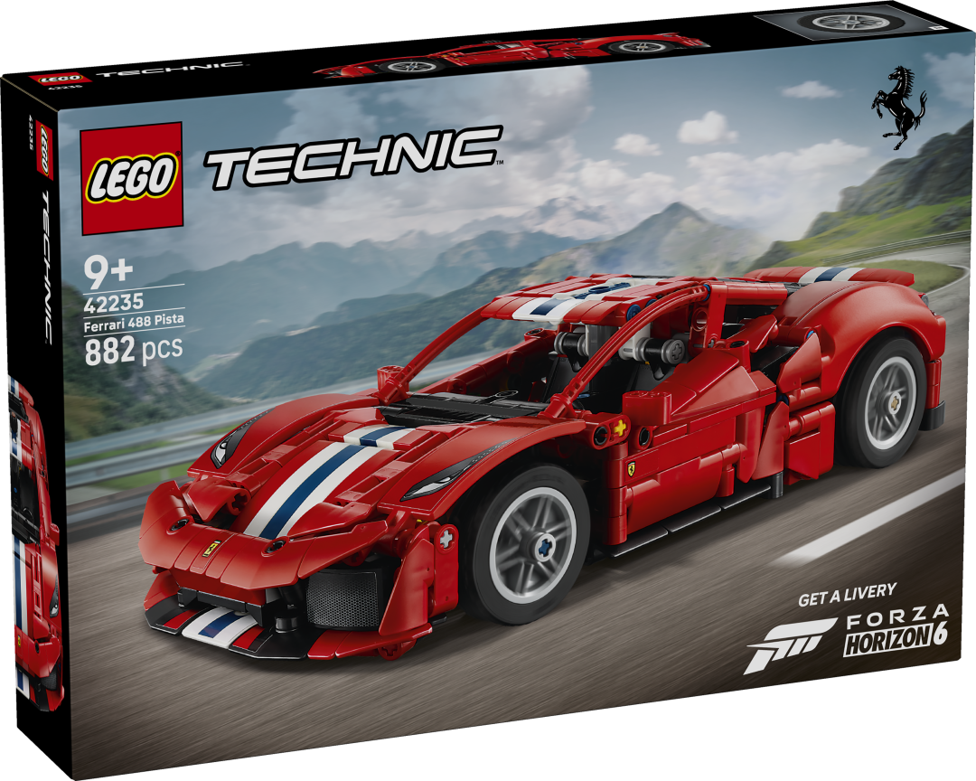 Technic Ferrari 488 PISTA Car | 42235