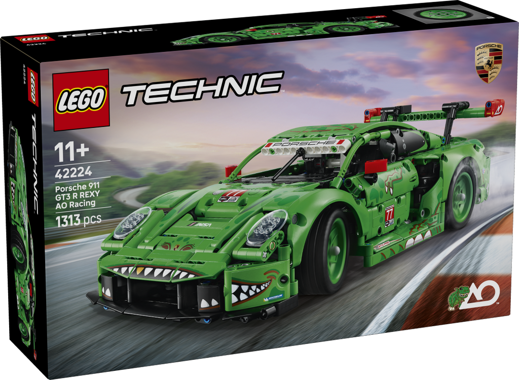 Technic Porsche 911 GT3 R REXY AO Racing Car | 42224