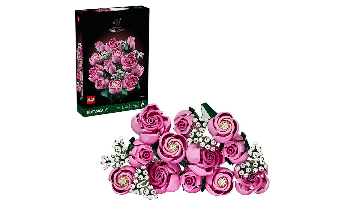 Botanicals Bouquet of Pink Roses | 10374