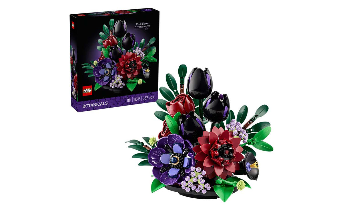 Botanicals Dark Flower Arrangement | 11513