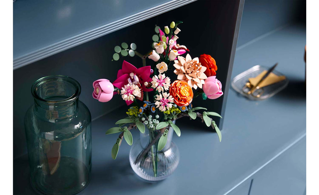 Botanicals Pretty Pink Flower Bouquet | 10342