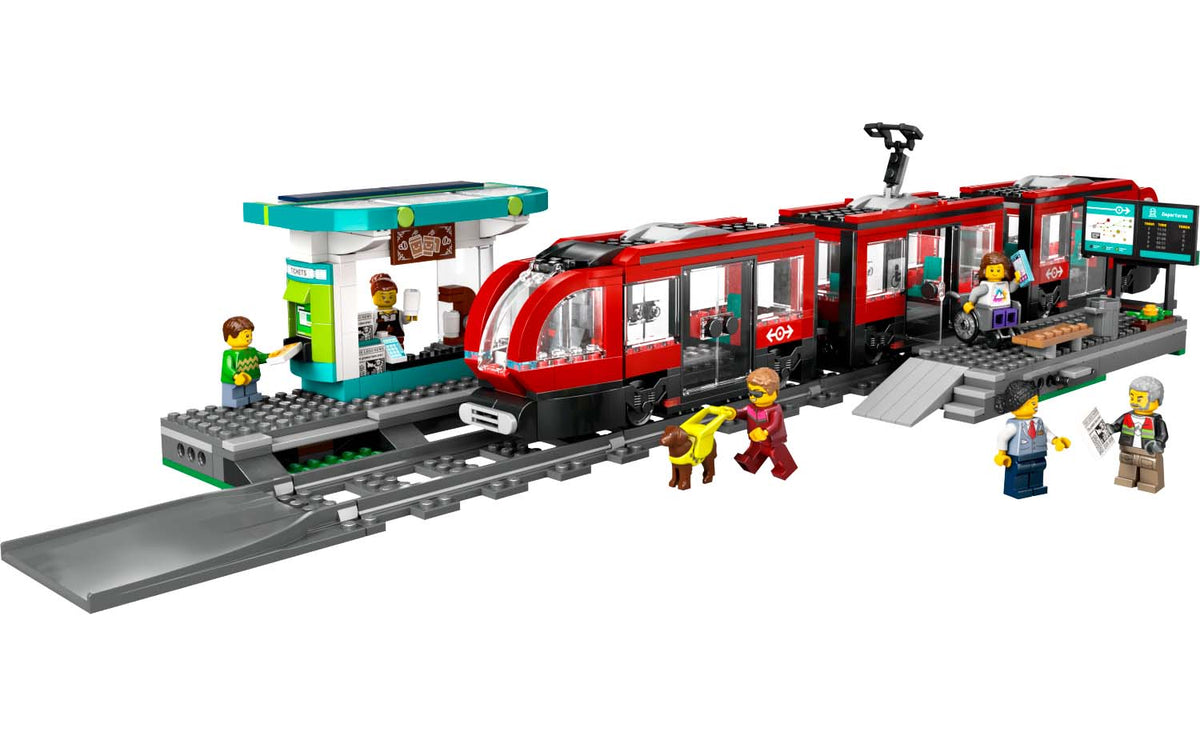City Downtown Streetcar and Station | 60423