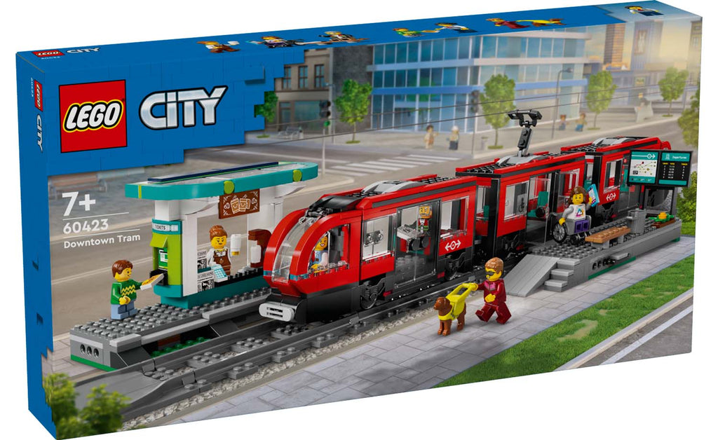 City Downtown Streetcar and Station | 60423