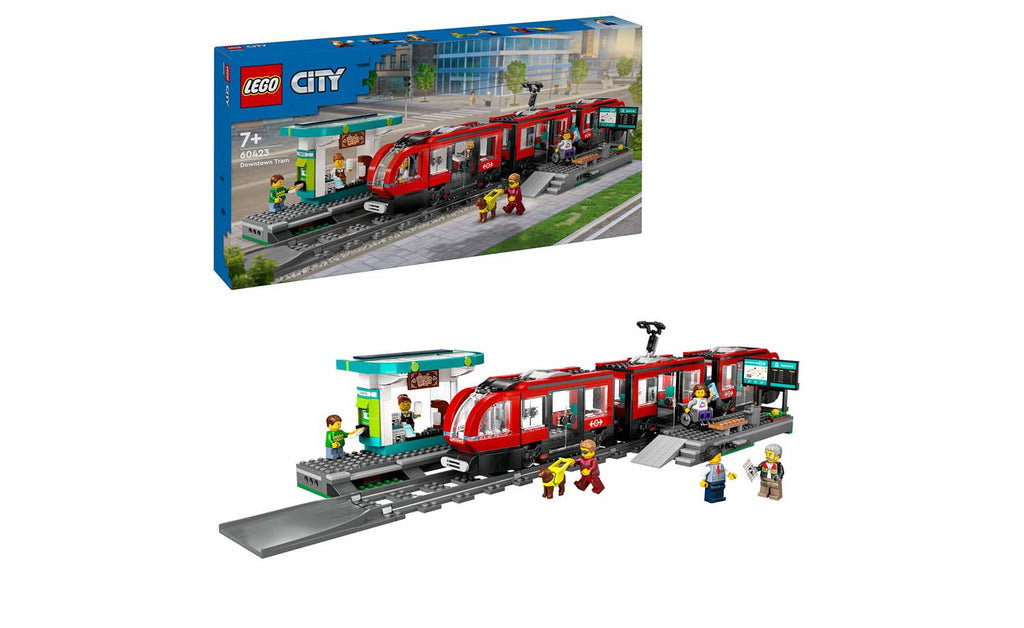 City Downtown Streetcar and Station | 60423