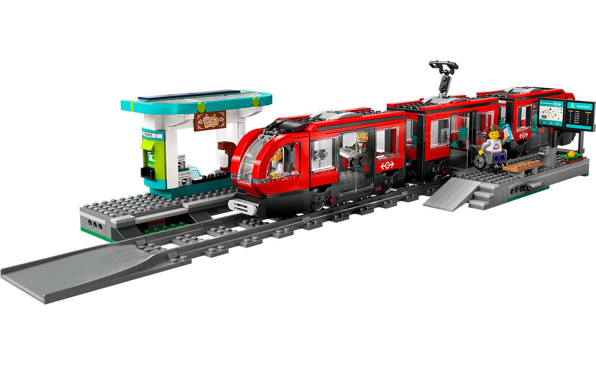 City Downtown Streetcar and Station | 60423