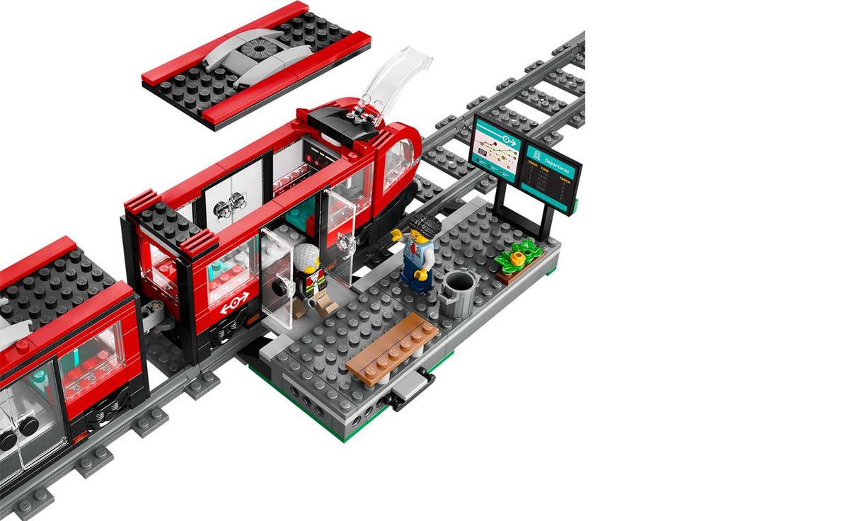 City Downtown Streetcar and Station | 60423