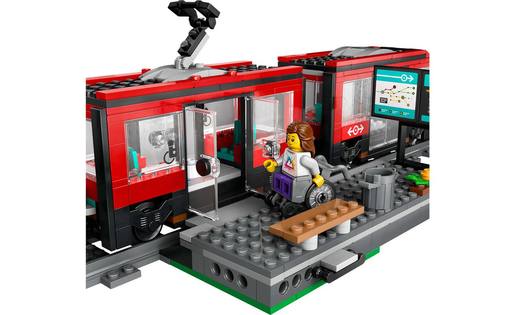 City Downtown Streetcar and Station | 60423