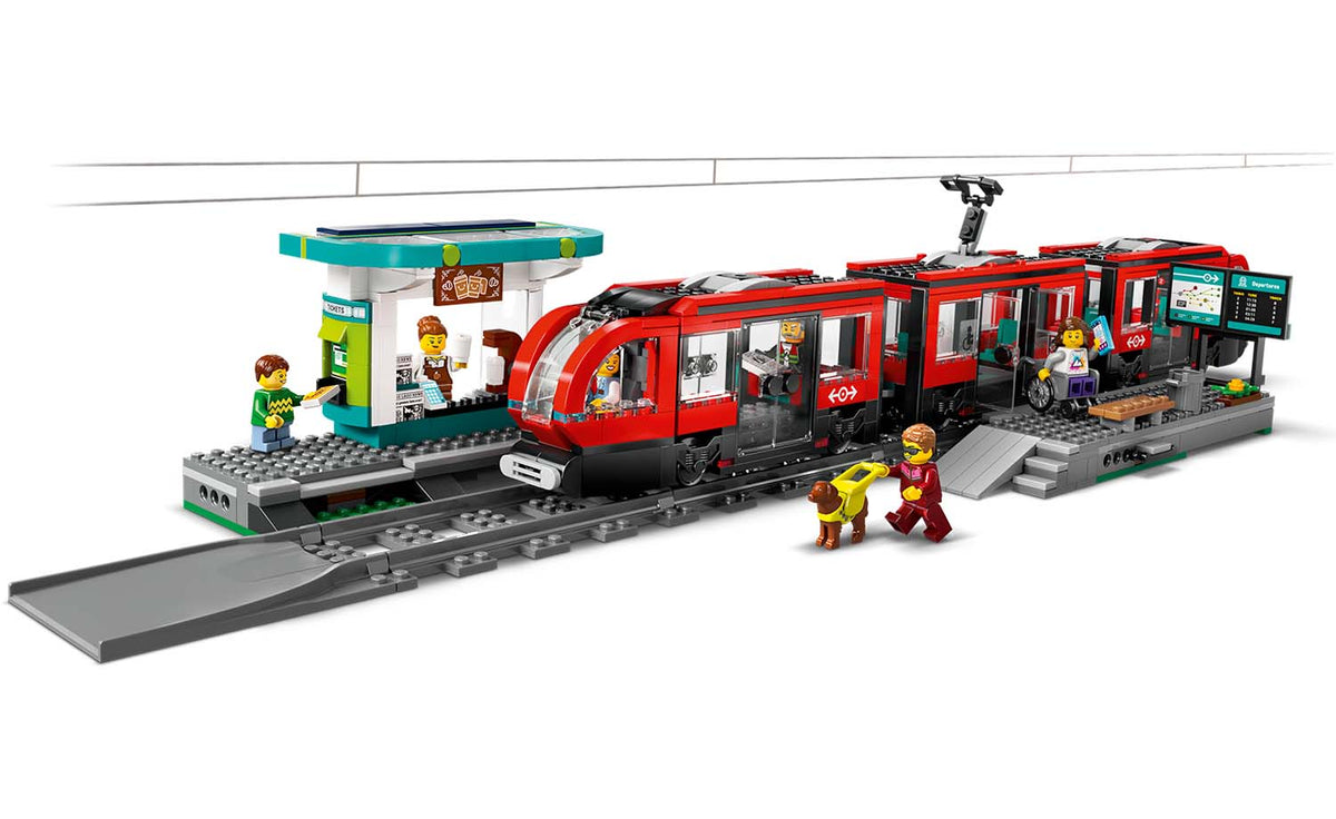 City Downtown Streetcar and Station | 60423