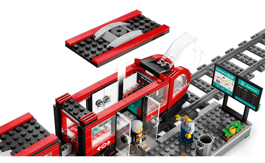 City Downtown Streetcar and Station | 60423