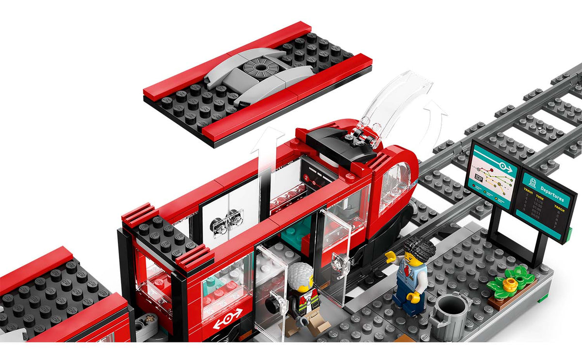 City Downtown Streetcar and Station | 60423