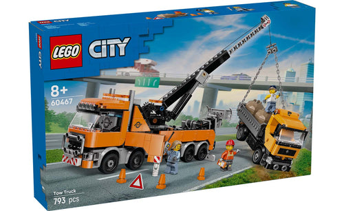 City Heavy-Duty Recovery Tow Truck with Crane | 60467