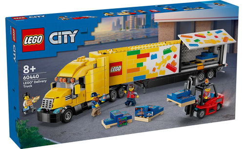 CITY Yellow Delivery Truck | 60440