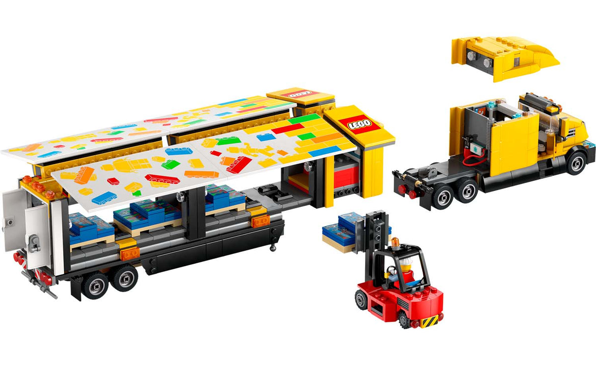 CITY Yellow Delivery Truck | 60440