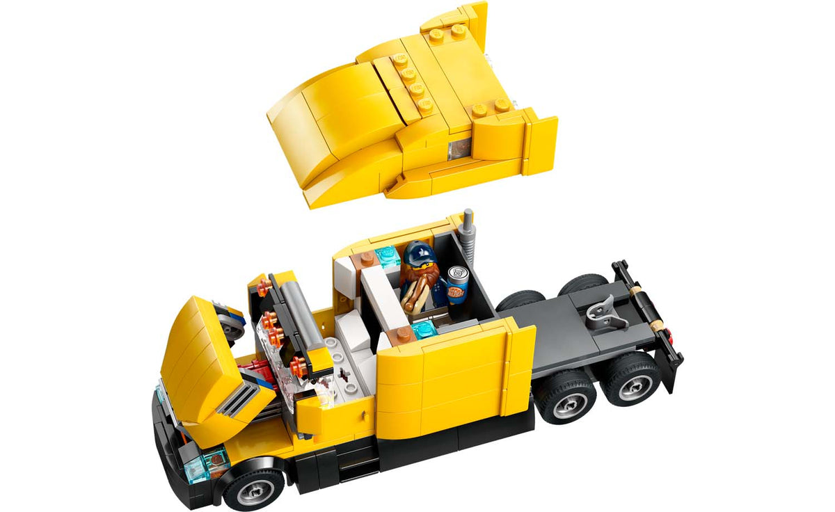 CITY Yellow Delivery Truck | 60440