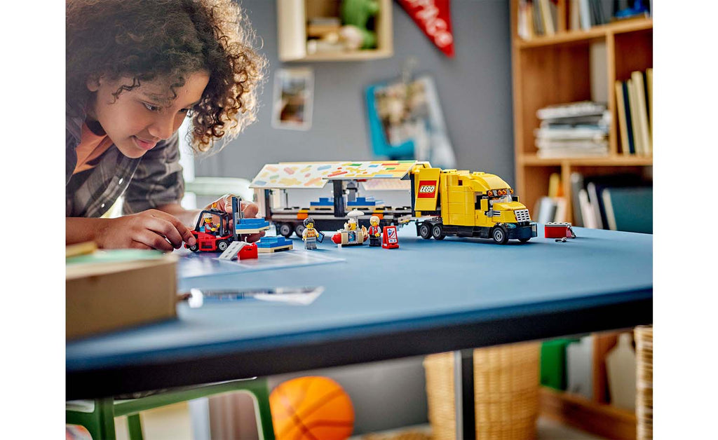 CITY Yellow Delivery Truck | 60440