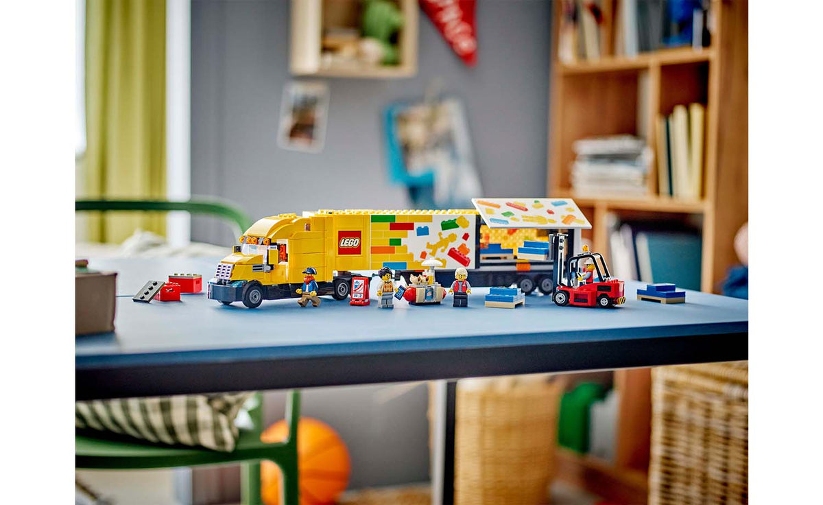 CITY Yellow Delivery Truck | 60440