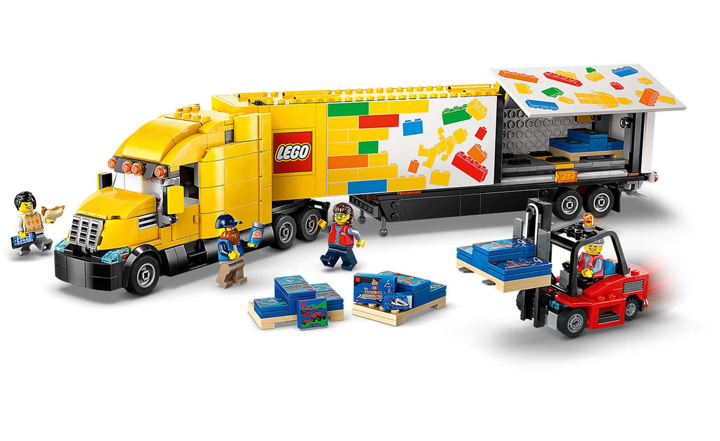 CITY Yellow Delivery Truck | 60440
