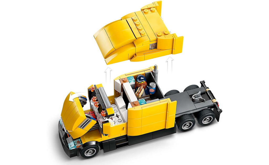 CITY Yellow Delivery Truck | 60440