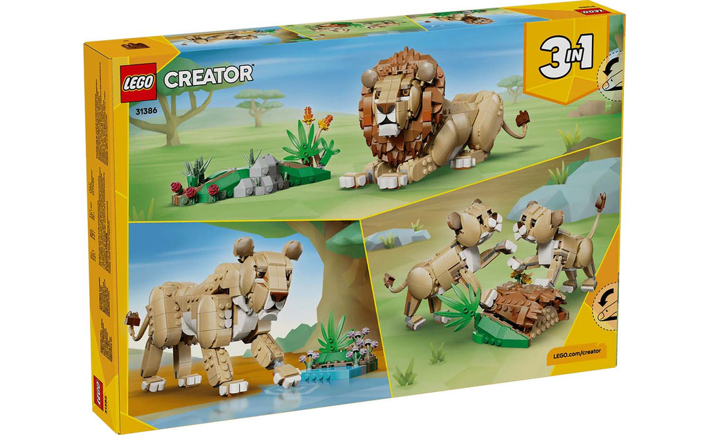 Creator 3-in-1 Wild Animals: Majestic Lion | 31386