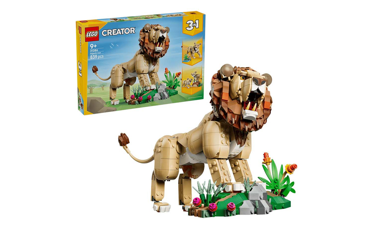 Creator 3-in-1 Wild Animals: Majestic Lion | 31386