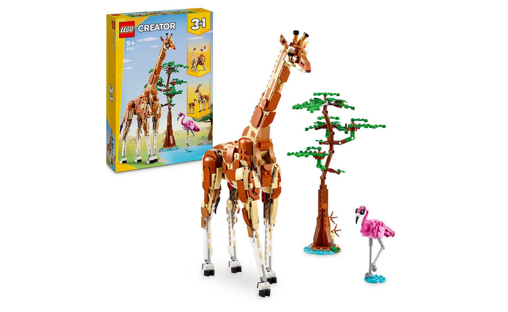 Creator 3-in-1 Wild Safari Animals | 31150