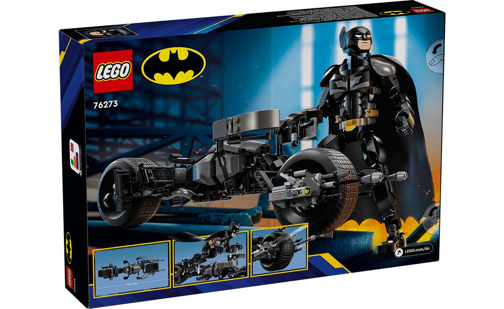 DC Batman Construction Figure and the Bat-Pod Bike | 76273