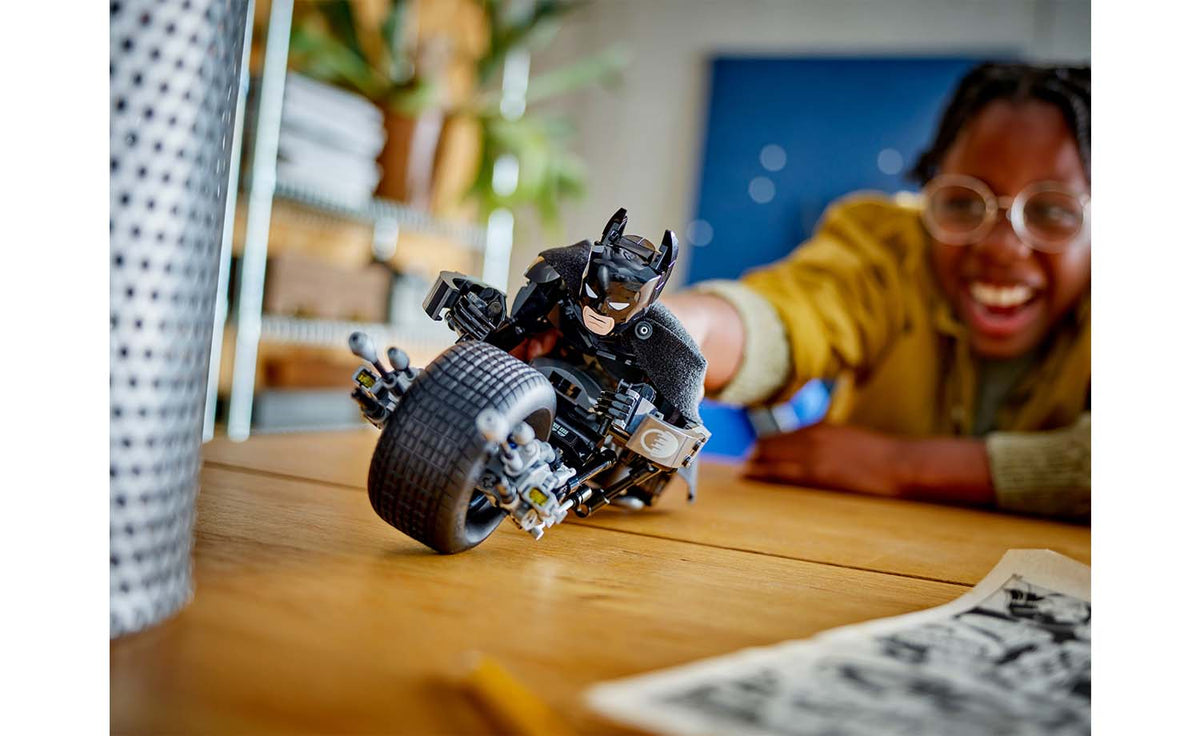 DC Batman Construction Figure and the Bat-Pod Bike | 76273