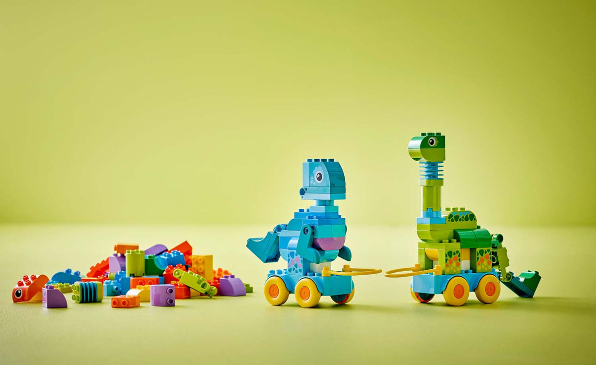DUPLO 3-in-1 Dinosaurs on Wheels | 10451