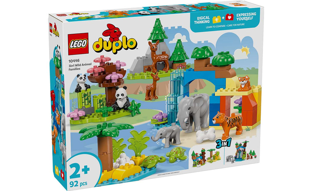DUPLO 3-in-1 Wild Animal Families | 10446