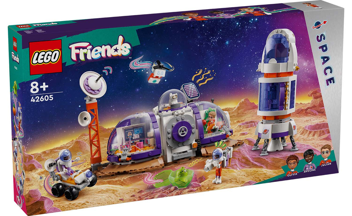 Friends Mars Space Base and Rocket | 42605