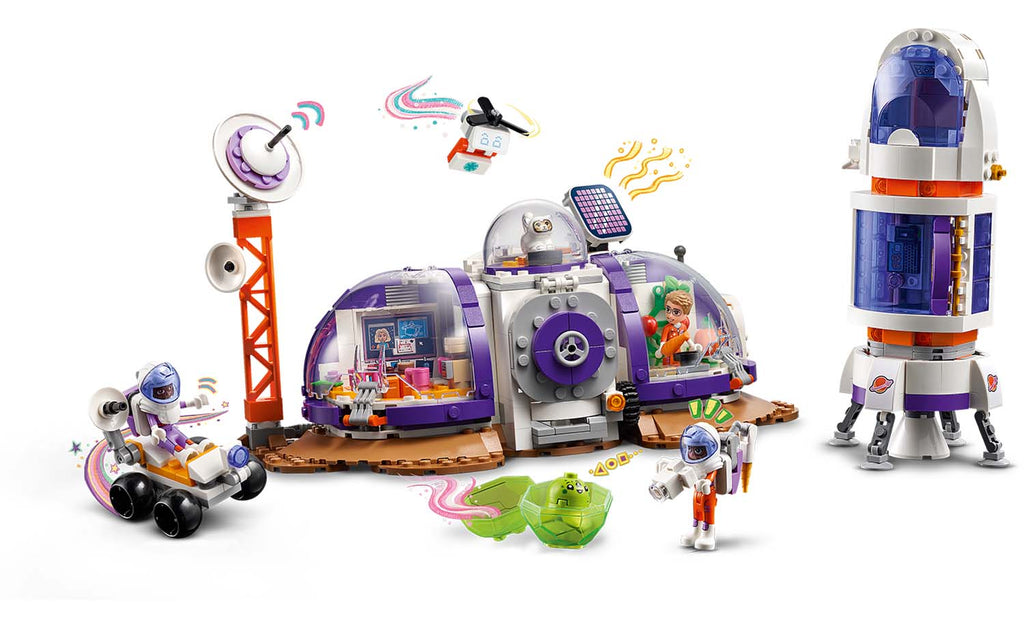 Friends Mars Space Base and Rocket | 42605