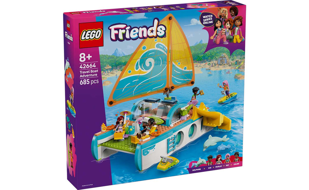 Friends Travel Boat Adventure | 42664