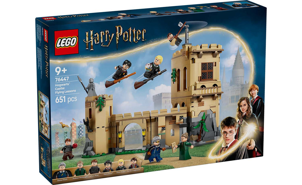 Harry Potter Hogwarts Castle: Flying Lessons | 76447