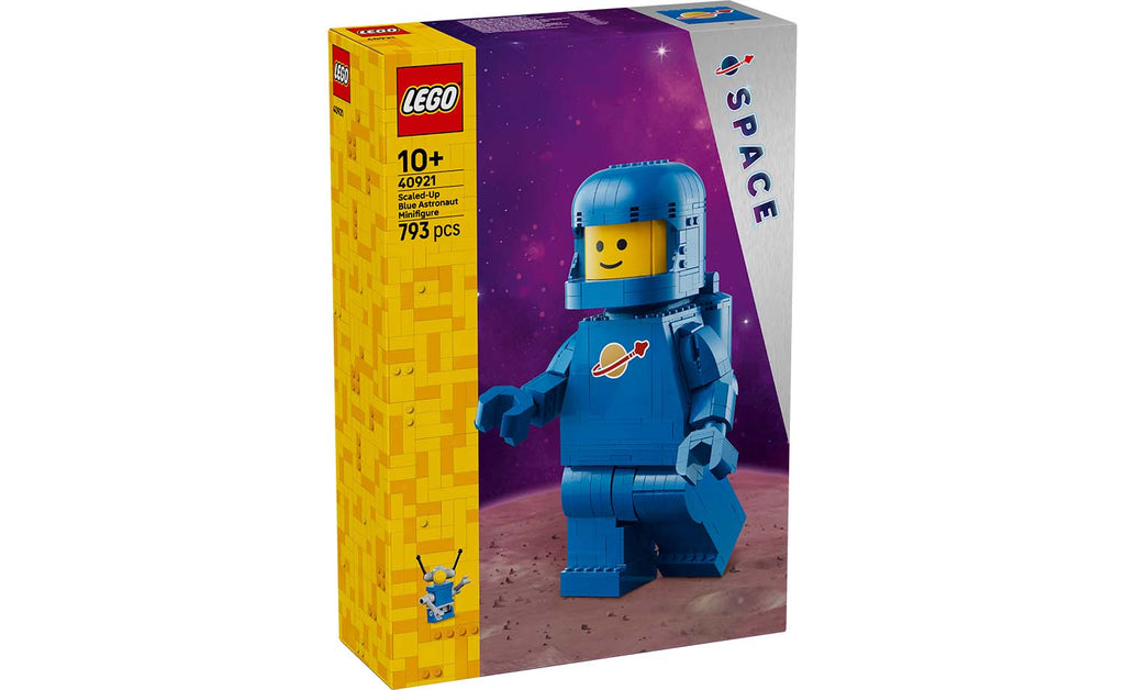 Iconic Scaled-Up Blue Astronaut Minifigure | 40921