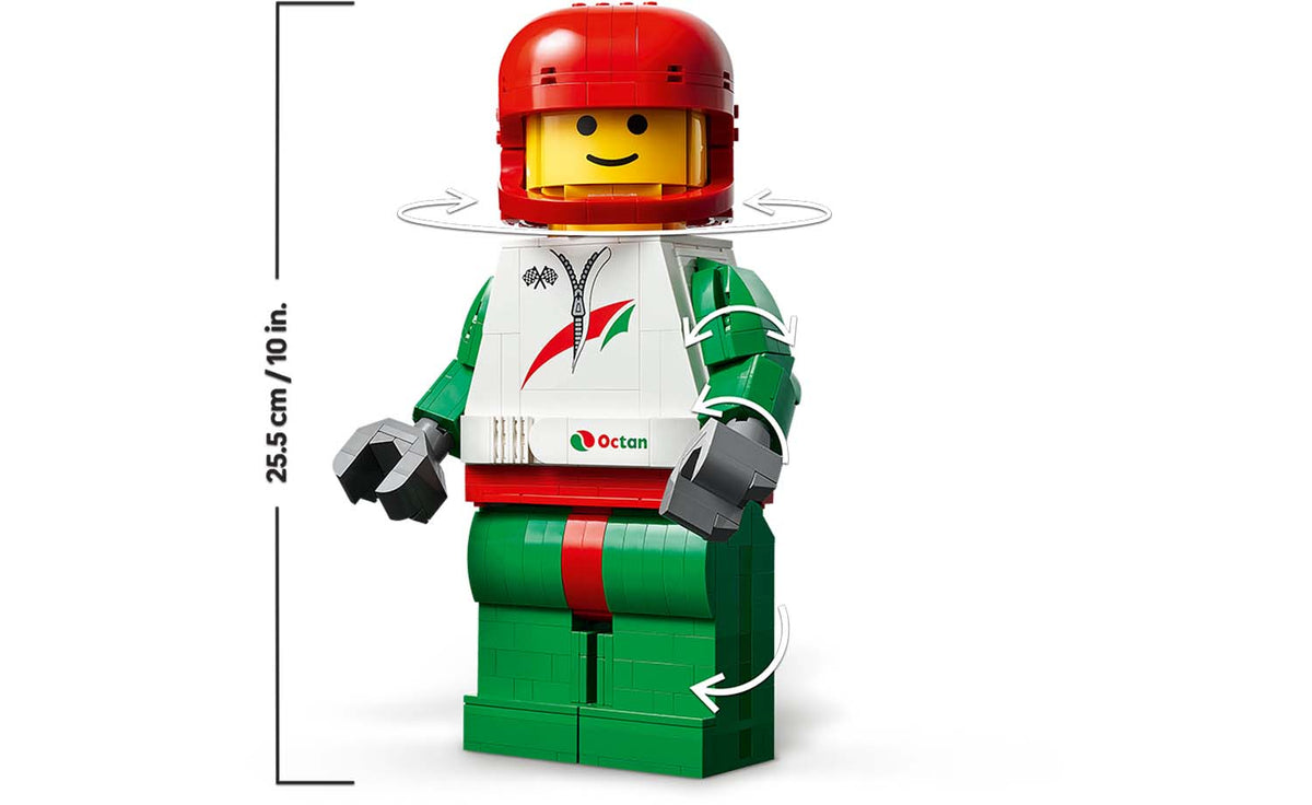 Iconic Scaled-Up Racing Driver Minifigure | 40819