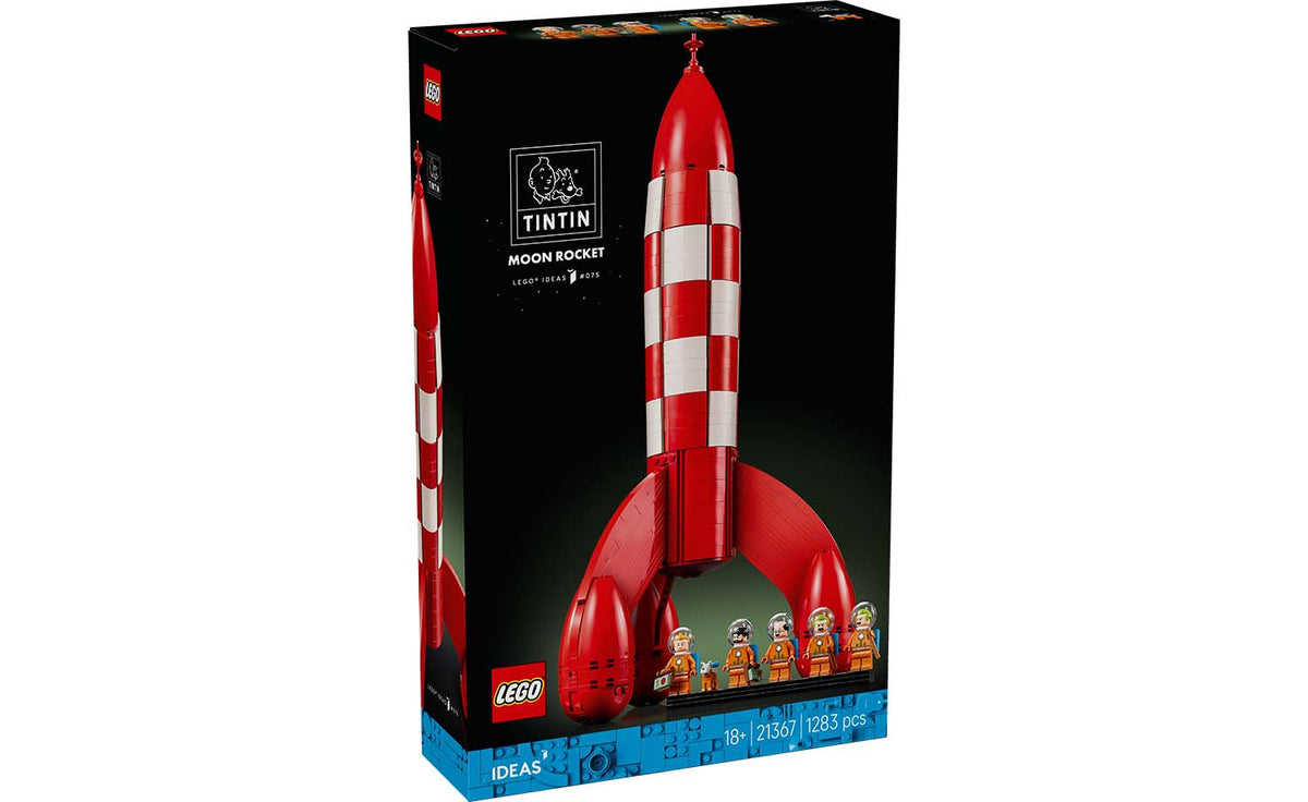 Ideas Tintin Moon Rocket | 21367
