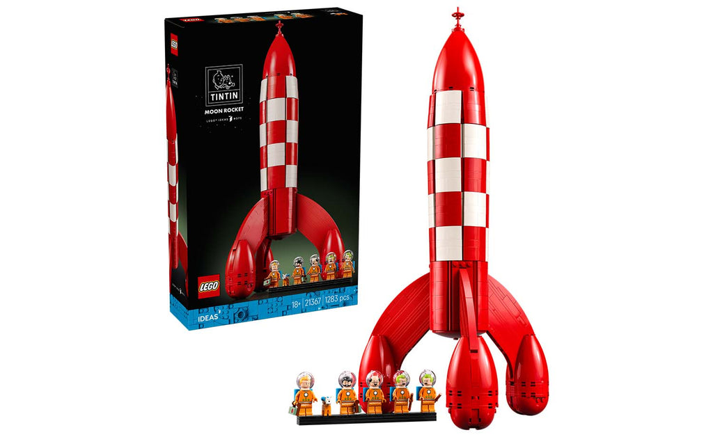 Ideas Tintin Moon Rocket | 21367