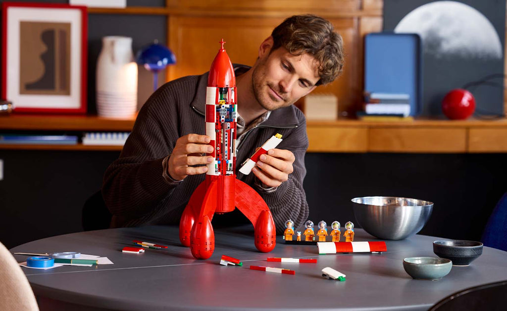 Ideas Tintin Moon Rocket | 21367
