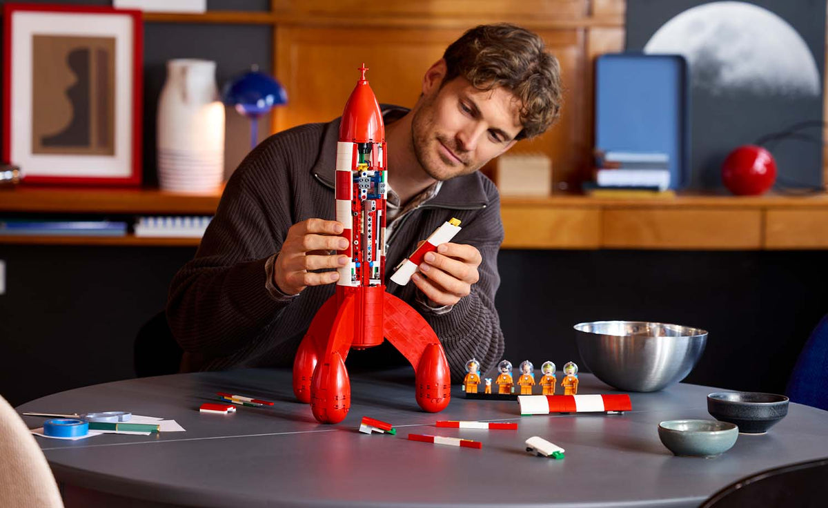 Ideas Tintin Moon Rocket | 21367
