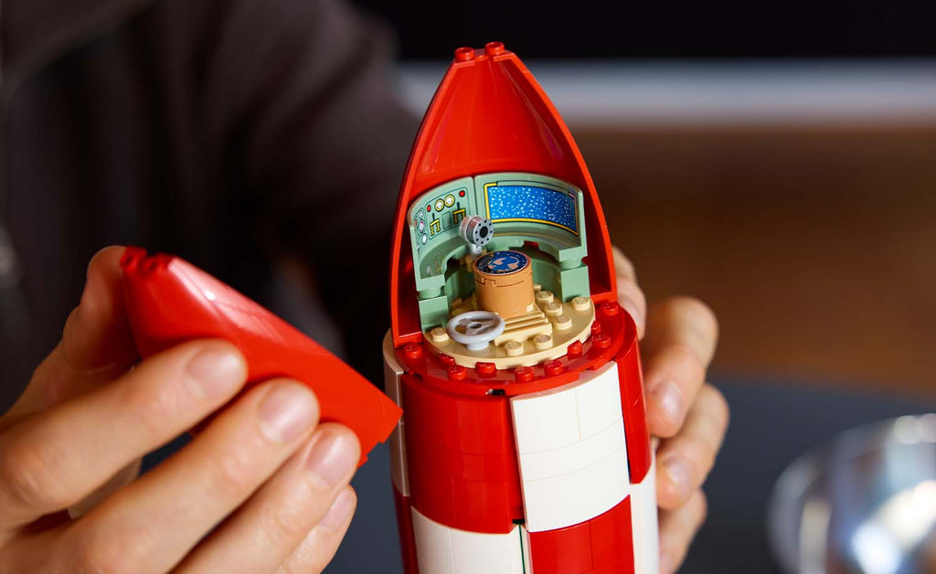 Ideas Tintin Moon Rocket | 21367