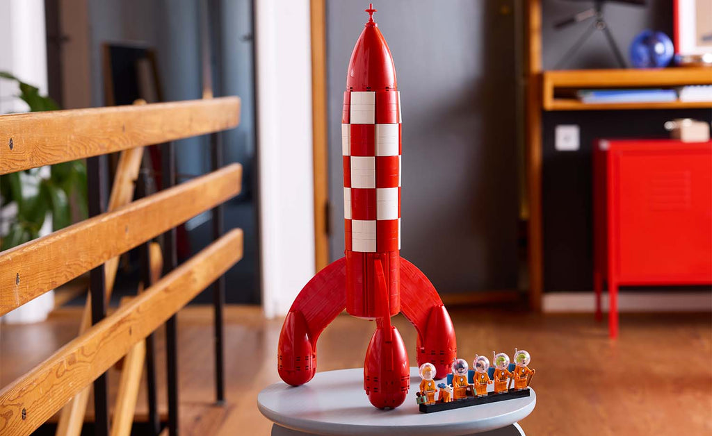 Ideas Tintin Moon Rocket | 21367