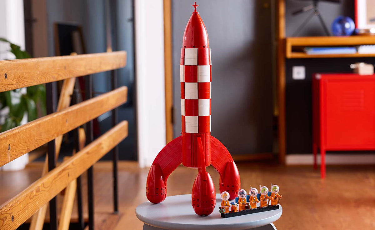 Ideas Tintin Moon Rocket | 21367