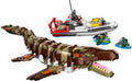 Jurassic World Brick-Built Mosasaurus Boat Mission | 76974