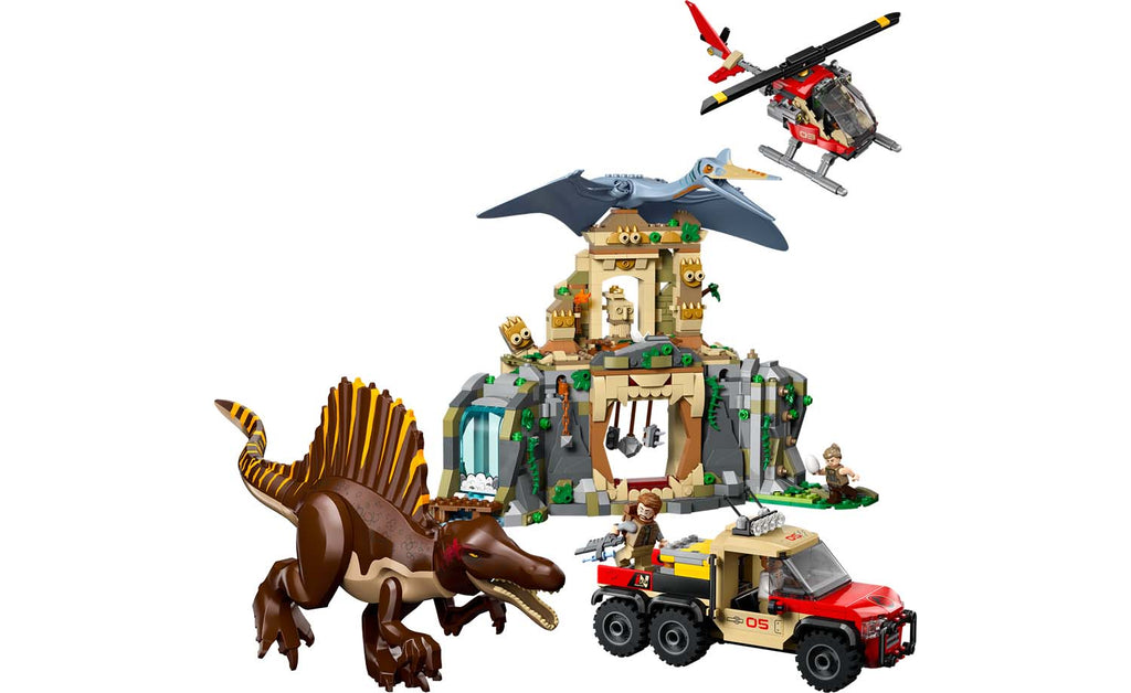 Jurassic World Spinosaurus & Quetzalcoatlus Air Mission | 76976