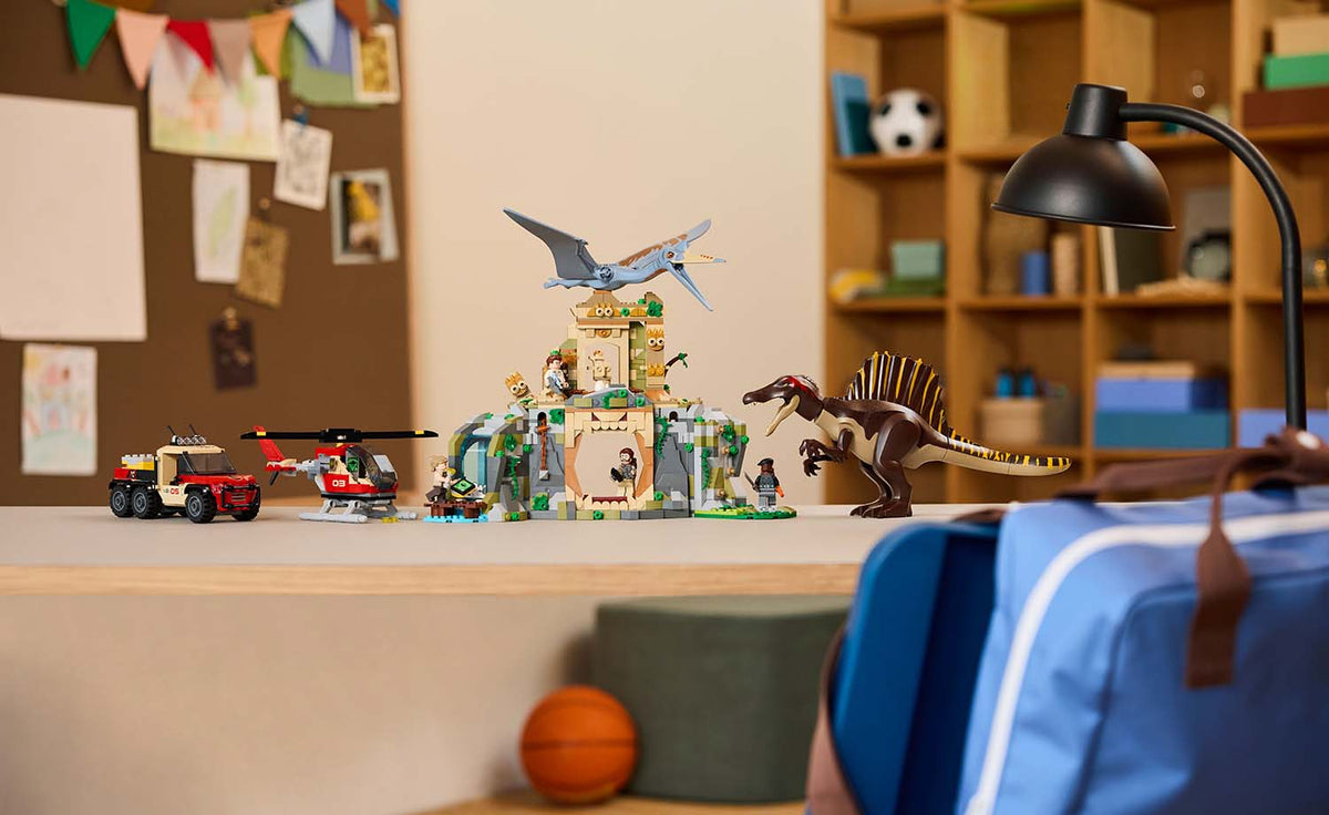 Jurassic World Spinosaurus & Quetzalcoatlus Air Mission | 76976